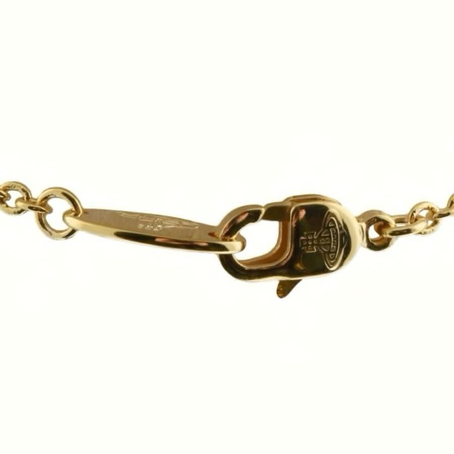 Vivienne Westwood Flat Orb Pendant Gold